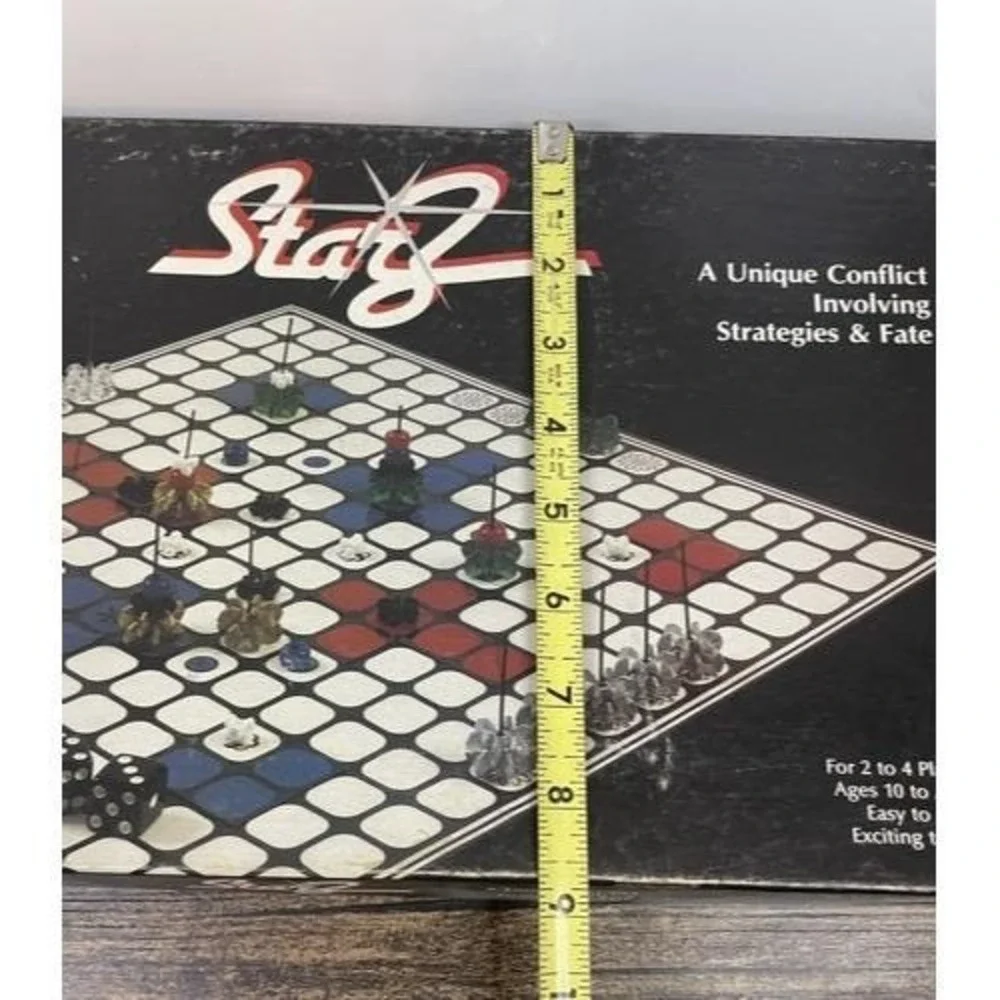 Vintage 1982 Arizona Games Starz A Unique Strategy Board Game Original 364/1000